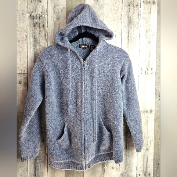 JEANNE PIERRE Sweaters - Vintage Jeanne Pierre 100% Wool zip up hooded sweater